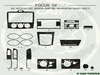 VIP Ford Focus 04- A/C, A/C,MANUAL SHIFTER,NAVIGATION,RADIO-5000 C  16626