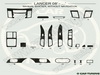 VIP Mitsubishi Lancer 08--> (MANUAL SHIFTER,WITHOUT NAVIGATION)  20496