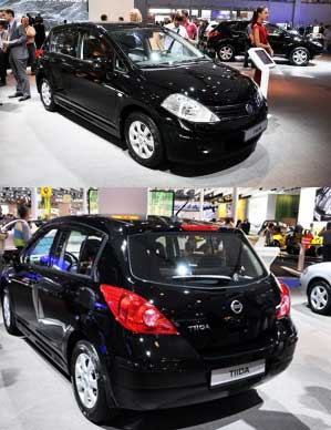 Обновленная Nissan Tiida 