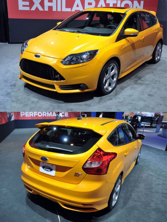 Пятидверный концепт Ford Fiesta ST представлен на автосалоне в Лос-Анджелесе 