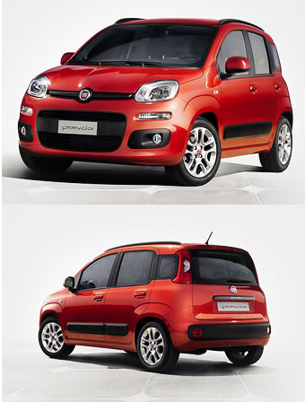 Fiat рассекретил новую "Панду"